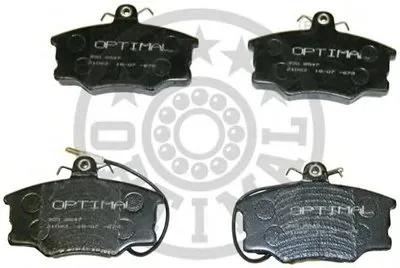 Комплект тормозных колодок, дисковый тормоз OPTIMAL купить