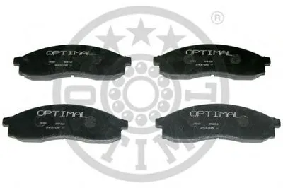Комплект тормозных колодок, дисковый тормоз OPTIMAL купить