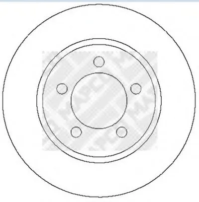 Тормозной диск MAPCO купить
