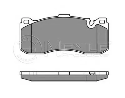 Комплект тормозных колодок, дисковый тормоз MEYLE купить