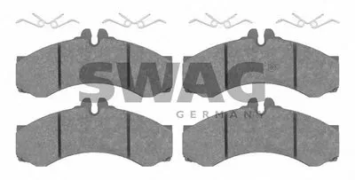 Комплект тормозных колодок, дисковый тормоз SWAG купить
