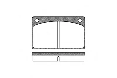 Комплект тормозных колодок, дисковый тормоз REMSA купить