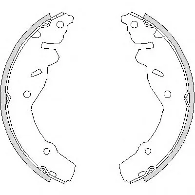 Комплект тормозных колодок REMSA купить