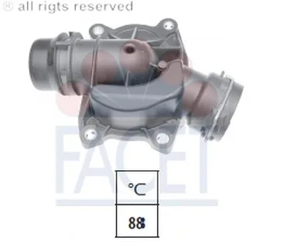 Термостат, охлаждающая жидкость FACET купить