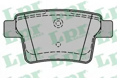Комплект тормозных колодок, дисковый тормоз LPR купить