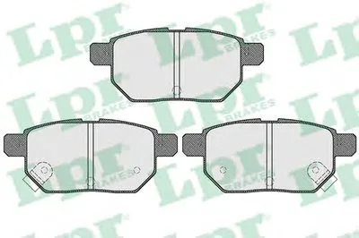Комплект тормозных колодок, дисковый тормоз LPR купить