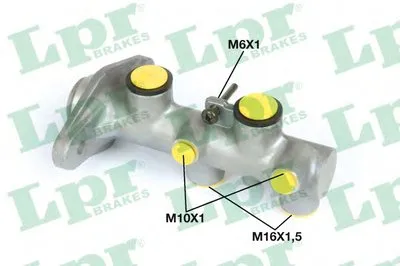 целиндер ручного тормоза LPR купить