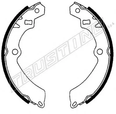 Комплект тормозных колодок TRUSTING купить