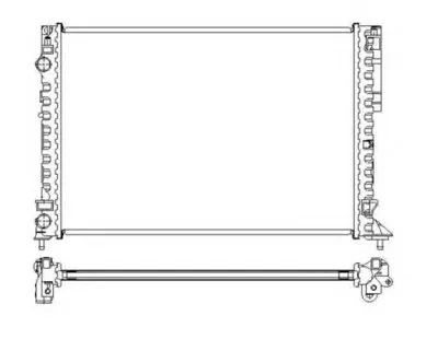 Радиатор, охлаждение двигателя NRF купить