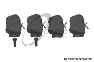 Комплект тормозных колодок, дисковый тормоз TRUCKTEC AUTOMOTIVE купить