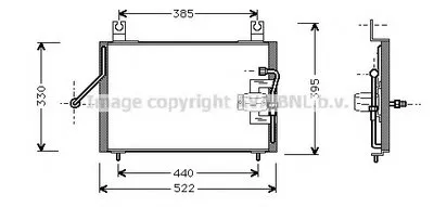 Конденсатор, кондиционер AVA QUALITY COOLING купить