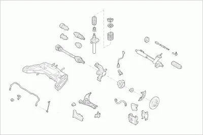 Рулевое управление; Подвеска колеса ZF Parts купить