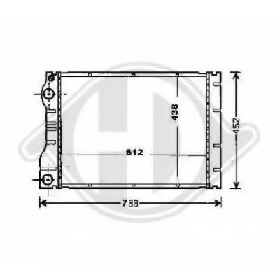 Прокладка, маслянный радиатор DIEDERICHS купить
