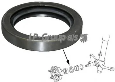 Уплотняющее кольцо вала, подшипник ступицы колеса JP GROUP купить