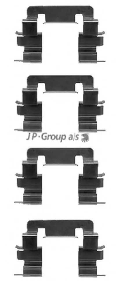 Комплектующие, колодки дискового тормоза QH JP GROUP купить