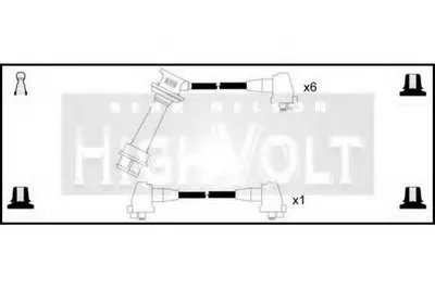 Комплект проводов зажигания HighVolt STANDARD купить