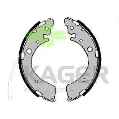 Комплект тормозных колодок KAGER купить