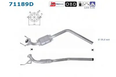 Катализатор для переоборудования AS купить