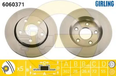 Тормозной диск GIRLING купить