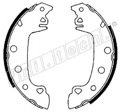 Комплект тормозных колодок REPARATION KIT fri.tech. купить