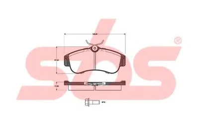 Комплект тормозных колодок, дисковый тормоз sbs купить