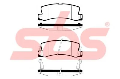 Комплект тормозных колодок, дисковый тормоз sbs купить