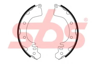 Комплект тормозных колодок sbs купить