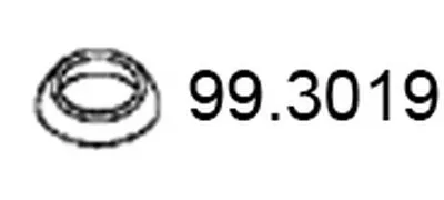Уплотнительное кольцо, труба выхлопного газа ASSO купить