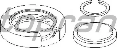 Ремкомплект, фланец ступенчатой коробки передач TOPRAN купить