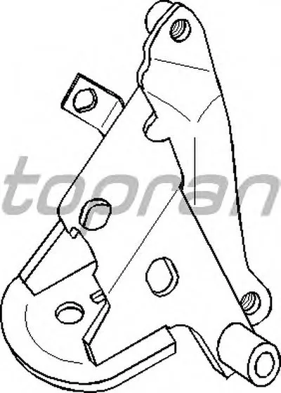 Шарнирный кронштейн, подвеска двигателя TOPRAN купить