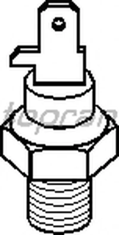 Датчик, температура масла TOPRAN купить