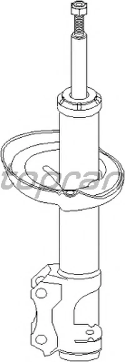 Амортизатор TOPRAN купить