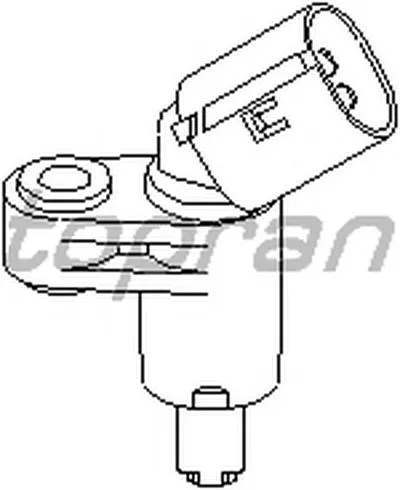 Датчик, частота вращения колеса TOPRAN купить