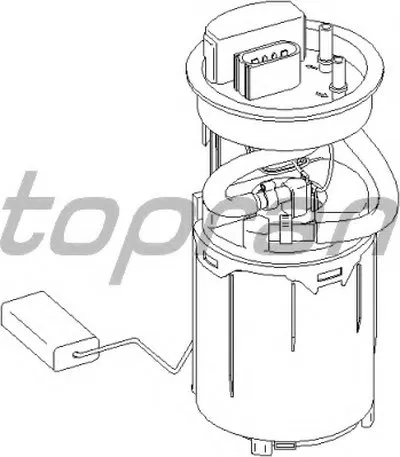 Топливный насос TOPRAN купить