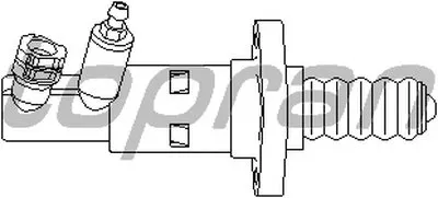 Рабочий цилиндр, система сцепления TOPRAN купить