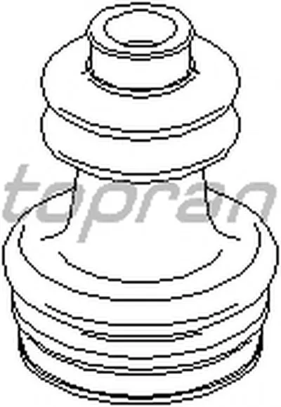 Пыльник, приводной вал TOPRAN купить