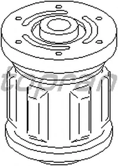 Втулка, балка моста TOPRAN купить