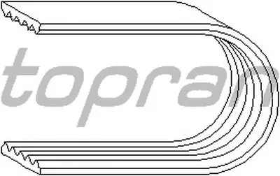 V-Ribbed Belts TOPRAN купить