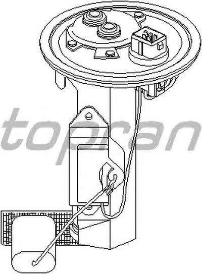 Топливный насос TOPRAN купить