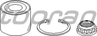 Комплект подшипника ступицы колеса TOPRAN купить