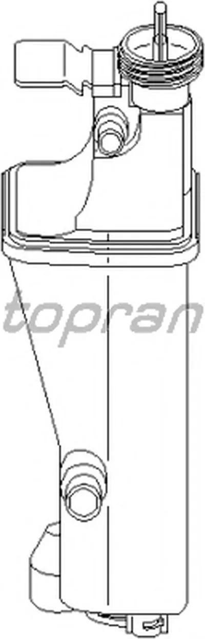 Компенсационный бак, охлаждающая жидкость TOPRAN купить