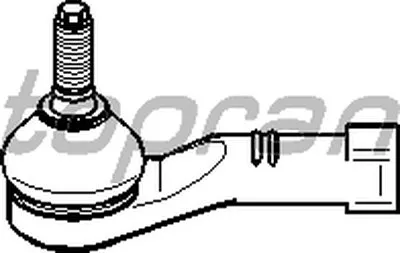 Наконечник поперечной рулевой тяги TOPRAN купить