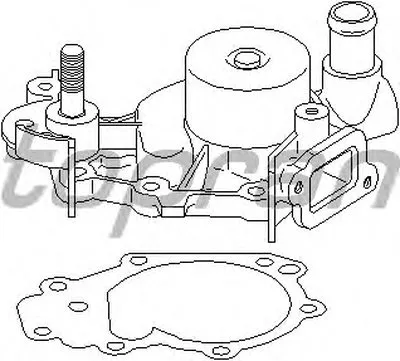 Водяной насос TOPRAN купить