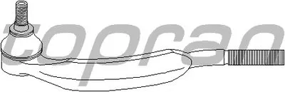 Наконечник поперечной рулевой тяги TOPRAN купить