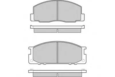Комплект тормозных колодок, дисковый тормоз E.T.F. купить