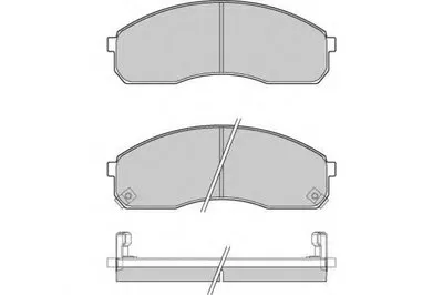 Комплект тормозных колодок, дисковый тормоз E.T.F. купить
