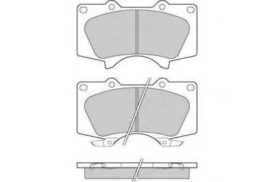 Комплект тормозных колодок, дисковый тормоз E.T.F. купить