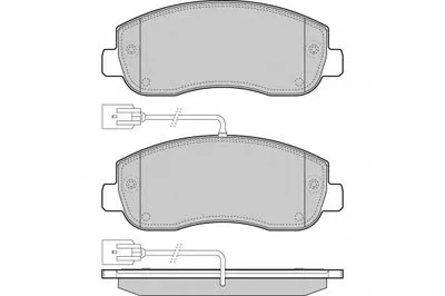 Комплект тормозных колодок, дисковый тормоз E.T.F. купить