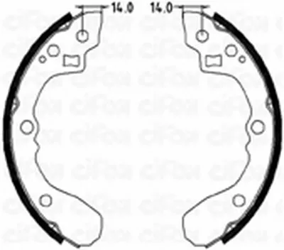 Комплект тормозных колодок CIFAM купить