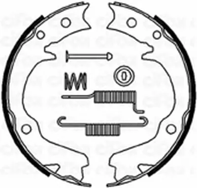 Комплект тормозных колодок, стояночная тормозная система CIFAM купить